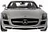 Машина на р/у - Mercedes-Benz SLS AMG, серебристый, 1:14  - миниатюра №4