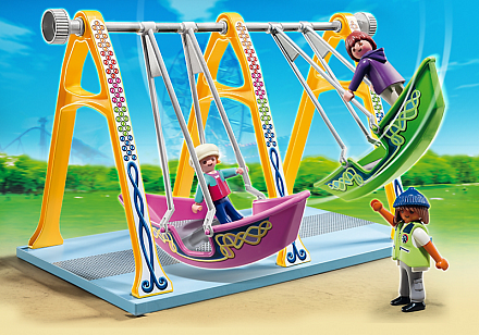 Игровой набор из серии «Парк развлечений» - Аттракцион «Лодка» 