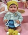 Кукла Елена в желтом, 40 см  - миниатюра №2