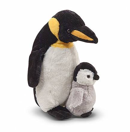 Мягкая игрушка - Пингвин и малыш 