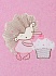 Халатик махровый Золотой Гусь - Ёжик Топа-Топ, розовый, размер 74  - миниатюра №3