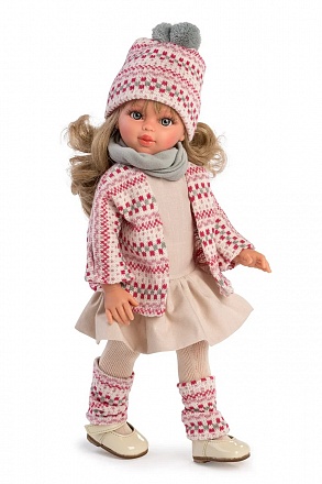 Кукла Сабрина 40 см в теплом комплекте 