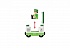 Игровой набор – Зеленый поезд с 3 вагонами и машинистом  - миниатюра №3