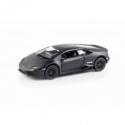 Металлическая инерционная машина RMZ City - Lamborghini Huracan, 1:32, черный матовый (RMZ City, 554996M)