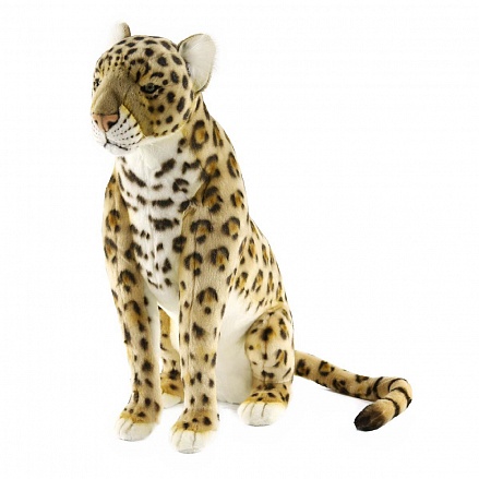 Мягкая игрушка - Леопард сидящий, 65 см 