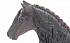 Игровая фигурка – Фризская лошадь, 14 см  - миниатюра №2