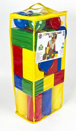 Набор строительных кубиков, 35 элементов 
