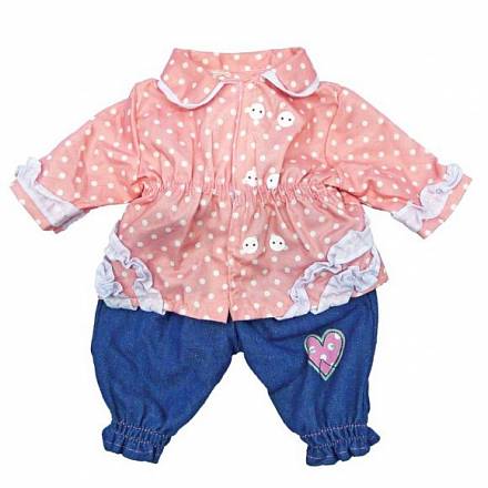 Одежда для куклы - Кофточка и штанишки, 38-43 см 