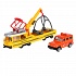 Набор металлических машин ™Технопарк – Ремонтный трамвай 16,5 см и УАЗ Hunter  - миниатюра №2