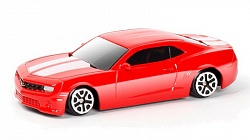 Металлическая машина - Chevrolet Camaro, 1:64, красный (RMZ City, 344004S-RD) - миниатюра
