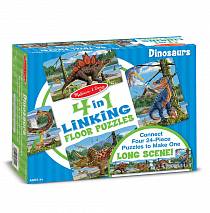 Большой напольный пазл – Динозавры (Melissa & Doug, 8914_md) Большой напольный пазл – Динозавры (Melissa & Doug, 8914_md)
