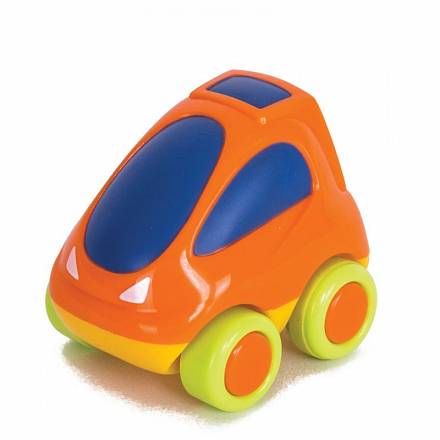 Оранжевая гоночная мини-машинка 