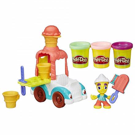 Play-Doh Игровой набор "Грузовичок с мороженым" из серии Город 