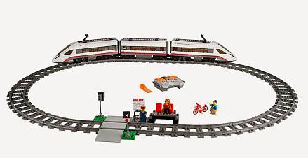 Lego City. Скоростной пассажирский поезд 