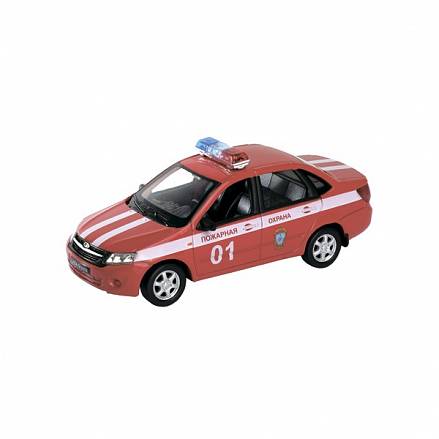 Модель машины 1:34-39 Lada Granta Пожарная Охрана 