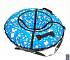 Санки надувные Тюбинг - Собачки на голубом, диаметр 105 см  - миниатюра №2