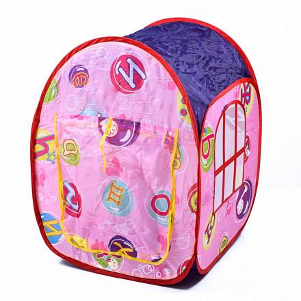 Детская игровая палатка – Красивый домик, в сумке 
