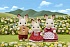 Семья Шоколадных кроликов из серии Sylvanian Families, 3 фигурки  - миниатюра №3