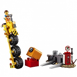 Конструктор Lego. The Lego Movie 2 - Трехколесный велосипед Эммета (Lego, 70823) - миниатюра