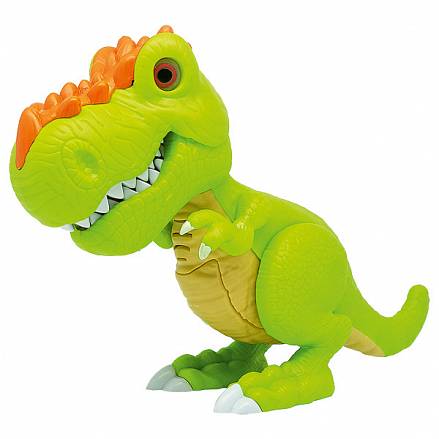 Игрушка Junior Megasaur - Динозавр, зеленый, свет, звук, движение 