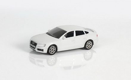 Металлическая машина - Audi A5, 1:64, белый 