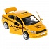 Металлическая инерционная модель – VW Polo Такси, 12 см  - миниатюра №3