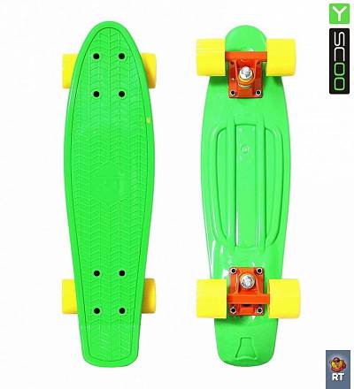 Скейтборд 3-13 Penny board RT 22 Classic green