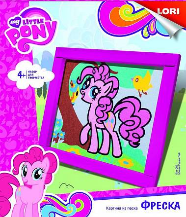 Фреска из песка из серии My Little Pony - Милая Пинки Пай 
