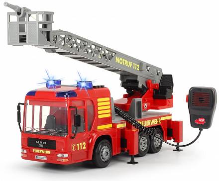 Пожарная машина, функциональная, 43 см. 