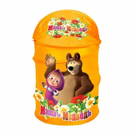 Корзина для игрушек «Маша и медведь» 