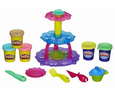 Play Doh пластилин «Башня из кексов» 