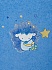 Халатик махровый Золотой Гусь - Ёжик Топа-Топ, голубой, размер 74  - миниатюра №3