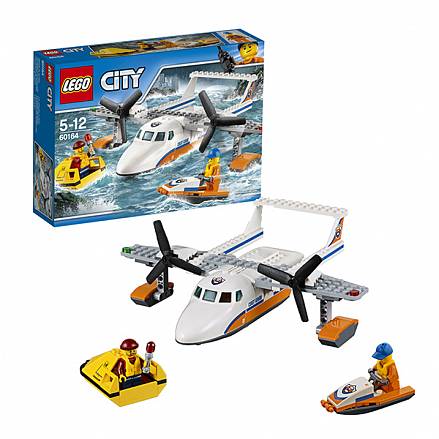 Lego City. Спасательный самолет береговой охраны 