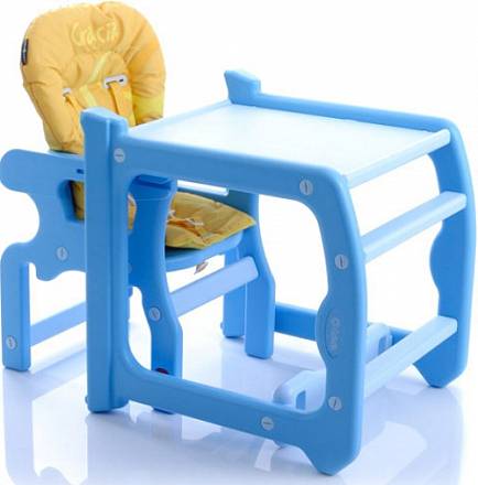 Детский стульчик для кормления Jetem – Gracia, желтый 