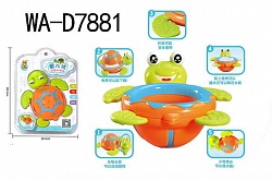 Игрушка для ванной - Черепаха, 20,5 х 3 х 28,2 см (Junfa Toys, 659(539)) - миниатюра