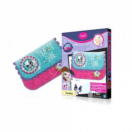 Набор шьем из фетра - сумочка-клатч «Маленький зоомагазин Littlest Pet Shop»