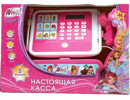 Касса «Винкс», интерактивная, со светом и звуком