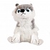 Мягкая игрушка – Собака серая с белым, 18 см  - миниатюра №3