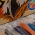 Фреска Картина из песка - Мудрая сова  - миниатюра №2