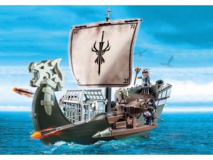 Playmobil Драконы: Драконий корабль викингов 