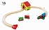 Набор - Моя первая железная дорога с поездом, 15 элементов  - миниатюра №4