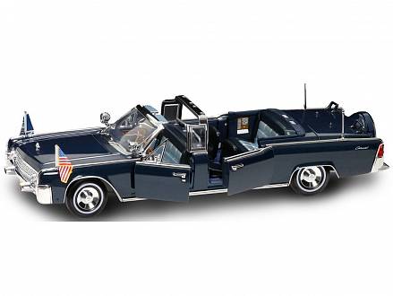 Автомобиль - Линкольн Х-100 «Президентский лимузин Кеннеди» образца 1961 года, масштаб 1:24 