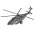 Модель Транспортный вертолёт 20 см свет-звук с люком подвижные детали металлическая  - миниатюра №3