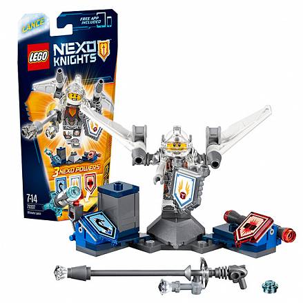 Lego Nexo Knights. Ланс — Абсолютная сила 