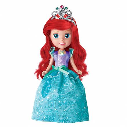Интерактивная кукла Disney Принцесса  Ариэль 25 см, со светящимся амулетом 