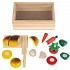 Игрушка деревянная - Овощи на липучке, в пакете  - миниатюра №2
