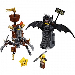 Конструктор Lego. The Lego Movie 2 - Боевой Бэтмен и Железная борода (Lego, 70836) - миниатюра