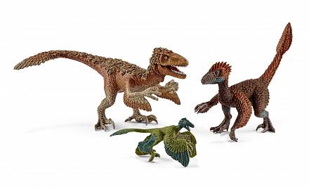 Набор из 3 фигурок - Пернатые хищники-динозавры 