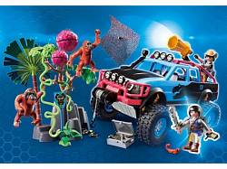 Игровой набор – Супер 4: Монстр-грузовик с Алекс и Рок Брок (Playmobil, 9407pm) - миниатюра