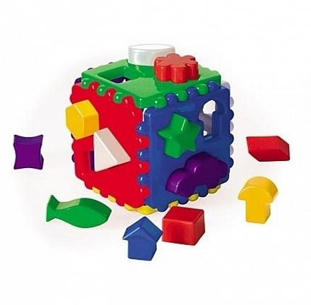 Сортер - Куб логический, большой 